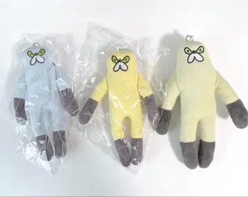 무지나 봉제 인형 3개 세트