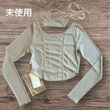 SNIDEL 크롭 상의 프리 사이즈