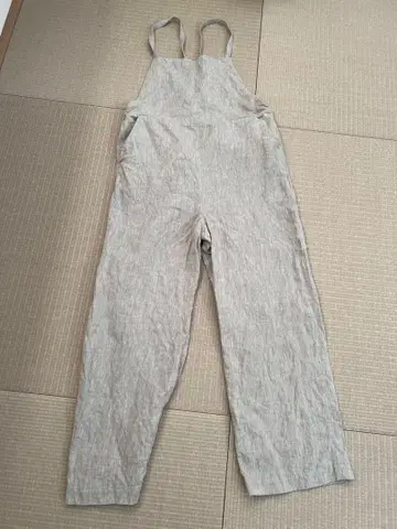 저널 스탠다드 레 유러피안 플래그 린넨 멜빵바지