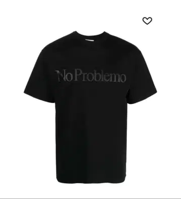 No Problemo aries 블랙 티셔츠 반팔