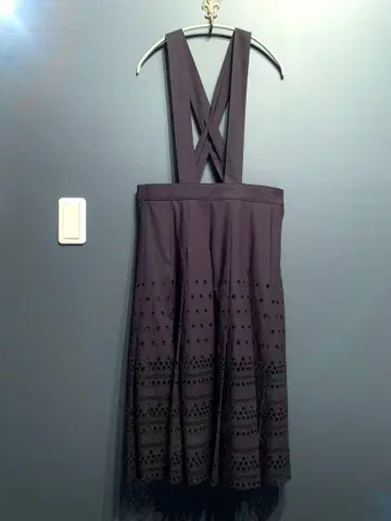 Jane Marple 제인 마플 티어드롭 레이스 도미토리 스커트