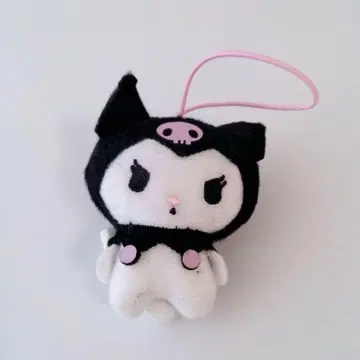 산리오 쿠로미 KUROMI 미니 봉제인형 마스코트 키링 2019