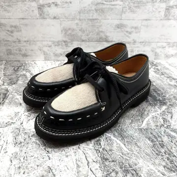 컨디션 최상 리갈 티롤리안 슈즈 가죽 신발 24cm 송치 가죽 블랙