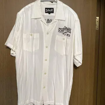 Schott 반팔 셔츠 L 사이즈