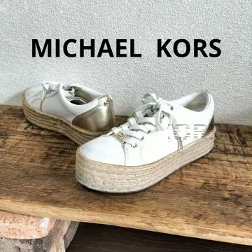 하자 있음 마이클코어스 MICHAEL KORS 통굽 스니커즈