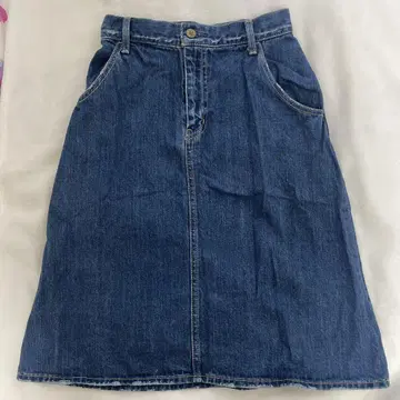 moussy 인디고 블루 데님 스커트