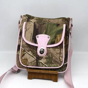 REALTREE 리얼 핑크 숄더백 구제 의류 카모플라주