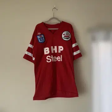BHP Steel 스포츠 티셔츠 레드