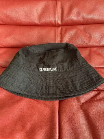 CLAIR DE LUNE 블랙 버킷햇