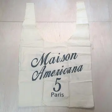 Maison Americana 에코백 크림색