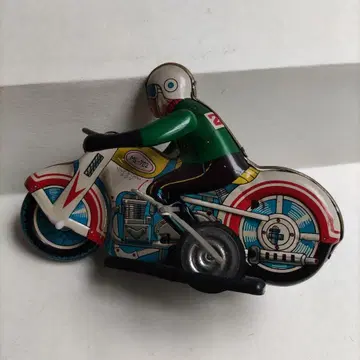 빈티지 MS-702 라이더 오토바이 양철