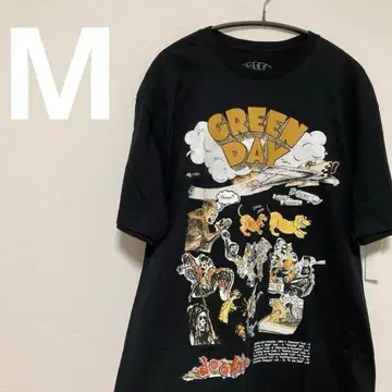 [ 라이선스 품 ] GREEN DAY dookie 빈티지풍 티셔츠
