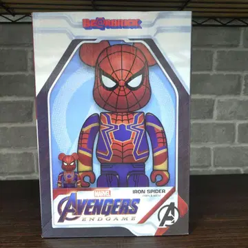 BE@RBRICK 아이언 스파이더 400% 100% 베어브릭