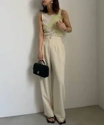 MEDI RIB AMERICAN SLEEVE TOP / AMERI