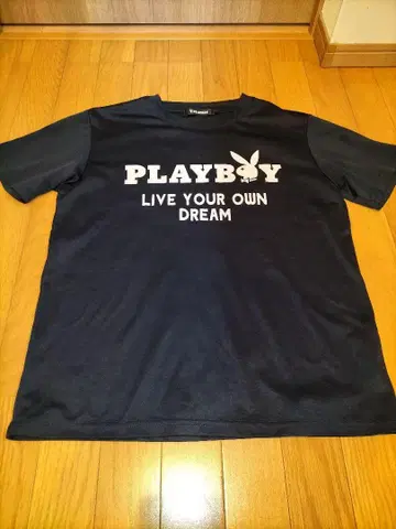 PLAYBOY 네이비 T셔츠
