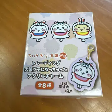 트레이딩 강아지 오뚝이 아크릴 참