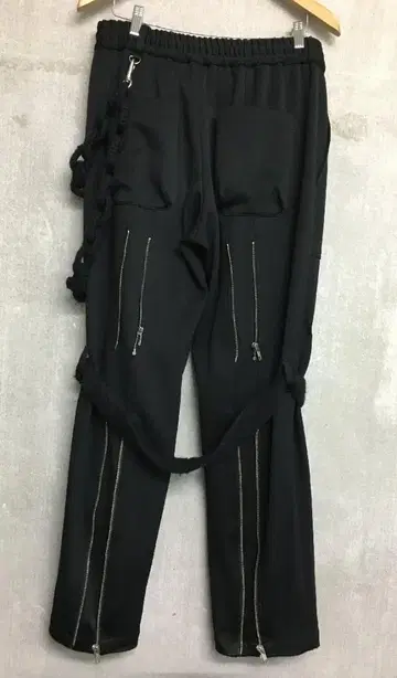 아모크 23aw 저지 본디지 팬츠 M 블랙