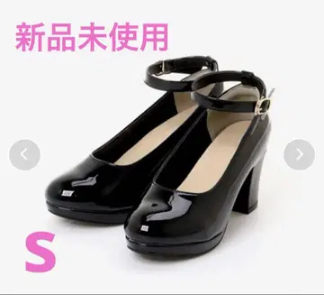 MAJESTIC LEGON 블랙 하이힐 미사용 새상품 S 블랙