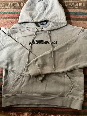 MILLENNIUM PARADE 그레이 S 후드티