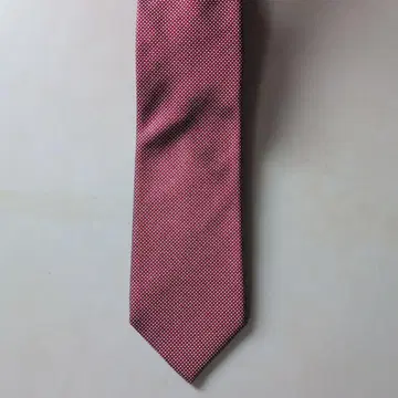 HUGO BOSS 빨간색과 화이트 도트 무늬 넥타이