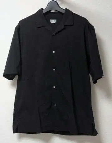 THE NORTH FACE 블랙 반팔 셔츠 M