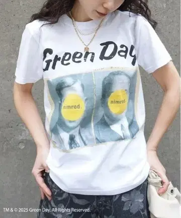 AmeriVINTAGE GREEN DAY / WHITE TEE