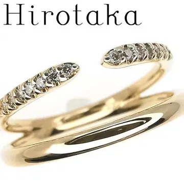 Hirotaka 히로타카 다이아 반지 만타 0.07ct