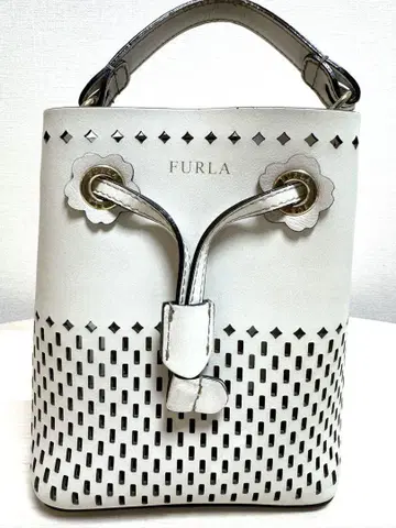FURLA 훌라 핸드백 화이트