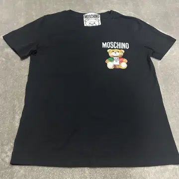 MOSCHINO 모스키노 이탈리아 테디베어 코튼 티셔츠