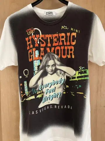 HYSTERIC GLAMOUR 그래픽 T셔츠