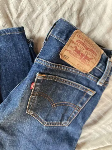 Levi's 577 다크 블루 데님