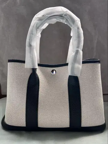 가든파티 TPM풍 토트백 캔버스 30cm 블랙 새상품