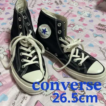 CONVERSE ALL STAR 블랙스 하이컷 스니커즈