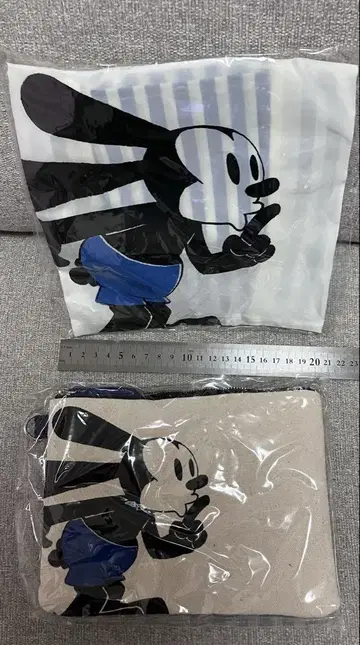 디즈니 오스왈드 에코백 파우치 세트