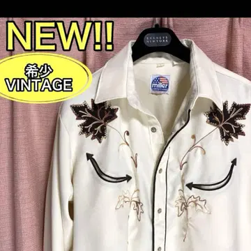 희귀 미품 vintage miller 웨스턴 셔츠