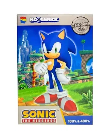 BE@RBRICK 소닉 더 헤지혹 SEGA 스토어 한정판