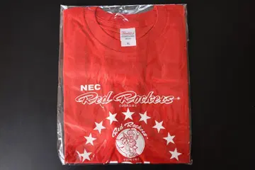 NEC 레드 로케츠 40주년 기념 T셔츠 레드