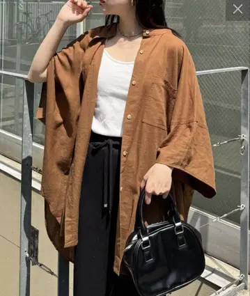 차오패닉 티피 린넨 레이온 돌먼 셔츠