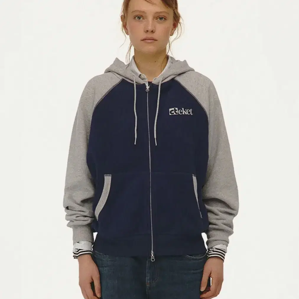 [teket] / ☆ 25SS Plan Zip-Up Hoodie / Navy Plan Zip-Up Hoodie Navy - teket