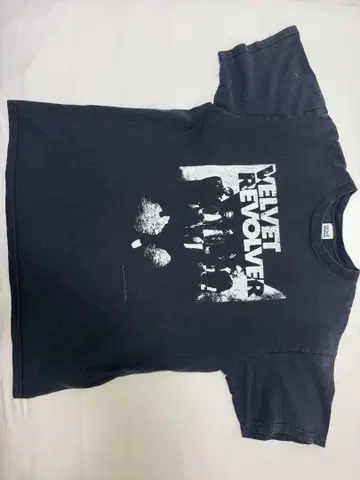 VELVET REVOLVER 밴드 티셔츠 블랙