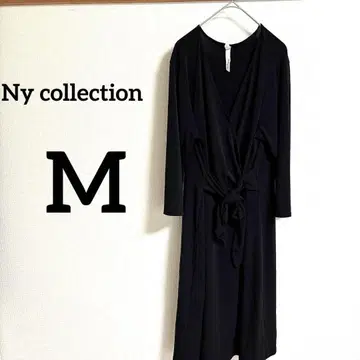 Ny collection 블랙 허리 리본 원피스