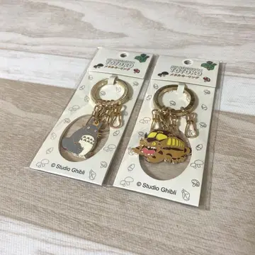 토토로 메탈 키링 2개 세트 네코버스