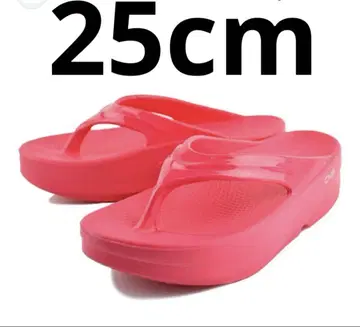 새상품 OOFOS OOmega NEON BERRY 25cm
