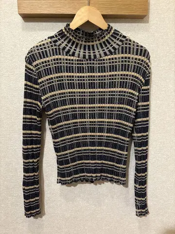 MURRAL / Monk's belt rib knit top