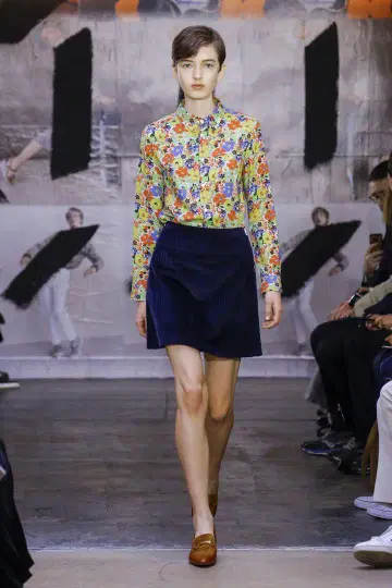 A.P.C. 꽃무늬 긴팔 셔츠