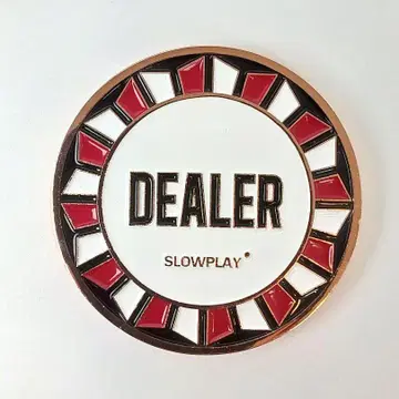 SLOWPLAY 딜러 버튼 텍사스 홀덤