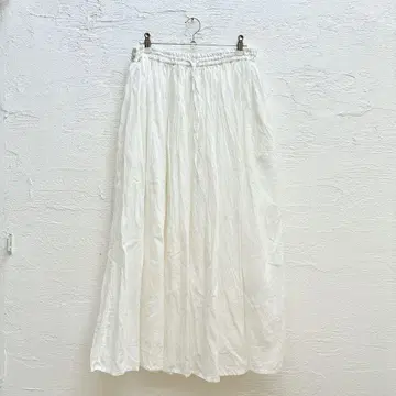 SOIL VOILE LACE GATHERED SKIRT