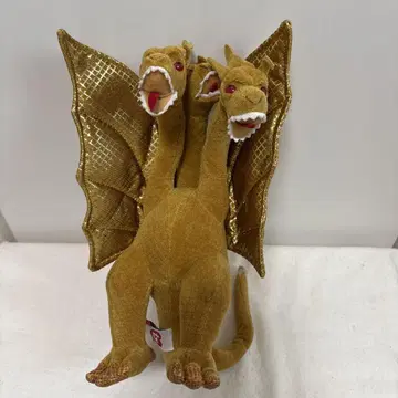 Ty 비니 킹기도라 대괴수총공격 봉제 인형 골드 고질라