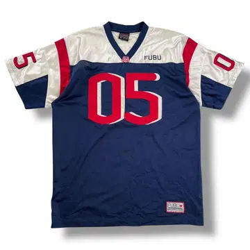 90s FUBU 후부 게임 셔츠 메쉬 B계 힙합 저지