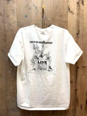 Live Dead/포켓 티셔츠 WH-XL 그레이트풀 데드